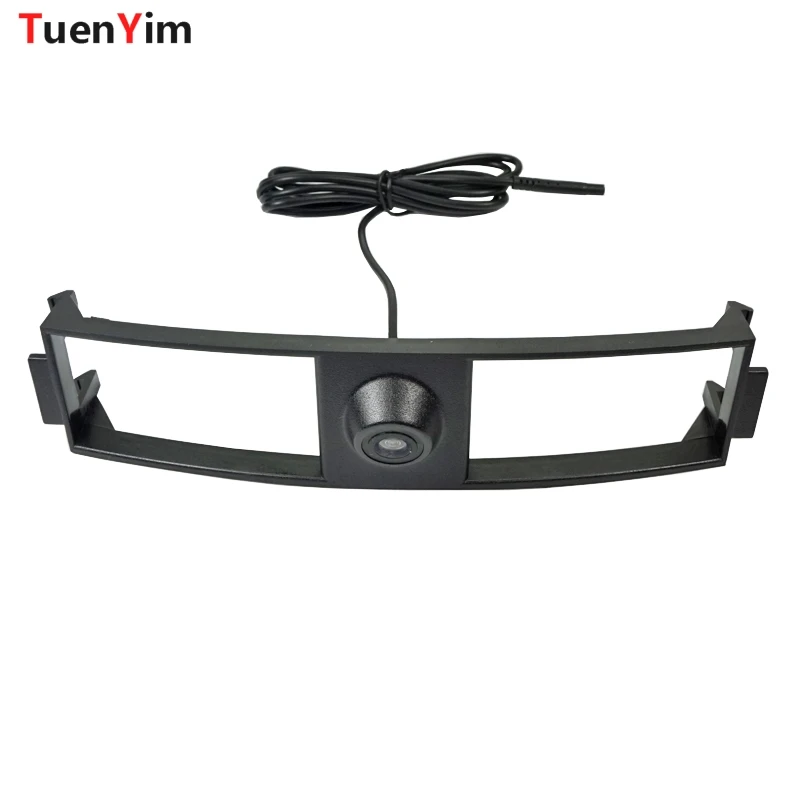 

Car Front View Camera Hood Mesh Front Grille CAM For Porsche Cayenne 2011-2017 Waterpoof Positive Image