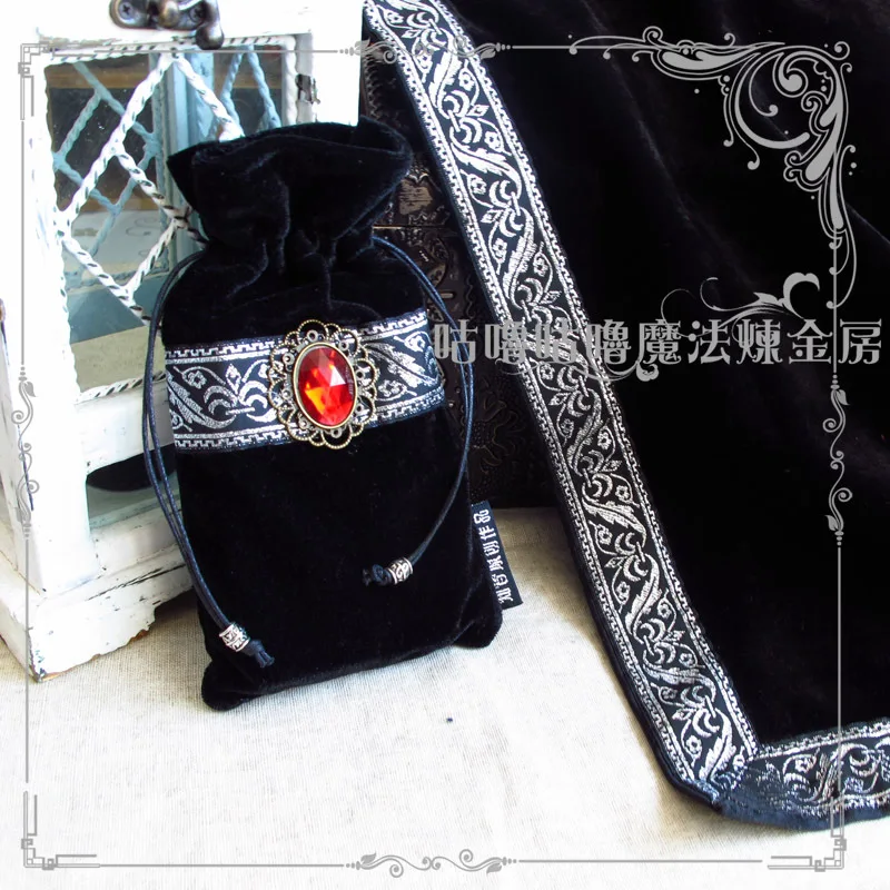 

Altar Tarot Table Cloth Tablecloth Decor Divination CARDS Square Wicca Tapestry