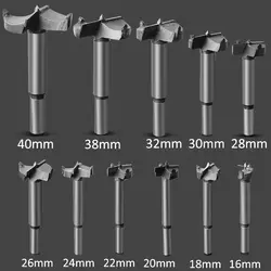 15-55 мм Forstner шнек сверло набор древесных сверл фреза для деревообработки отверстие пилы окно деревянная резка Роторный Ручной инструмент