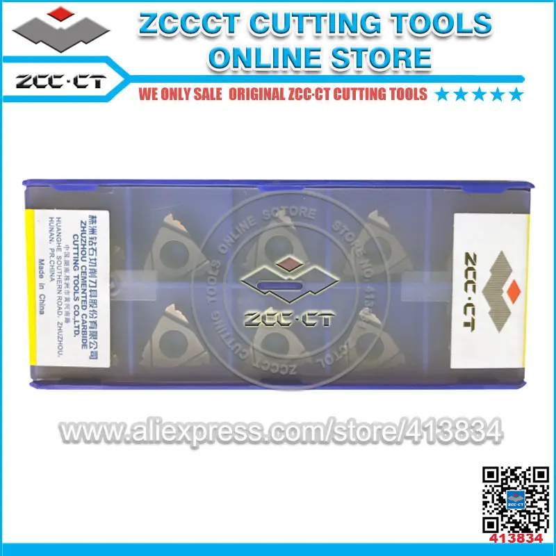 

Free Shipping ZCC cutting tool turning insert + threading tool plate 1 pack