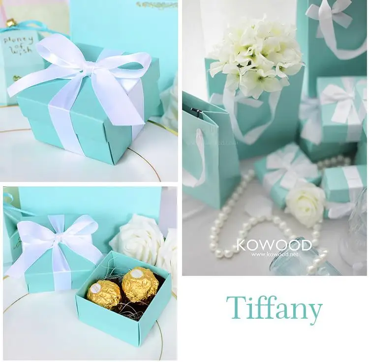 10pcs Set Wedding Favors Decor Erfly Diy Candy Cookie 10pcs Set Wedding Favors Decor Erfly Diy Candy Cookie Gift Bo Party Box With Ribbon Tiffany Blue In Bags Wring