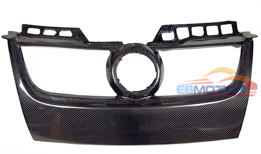 3k Real carbon fiber Front Bumper Mesh Grille Honeycomb Grill For VW Golf V GIT Golf MK5 GTI Golf 5 GTI  V046