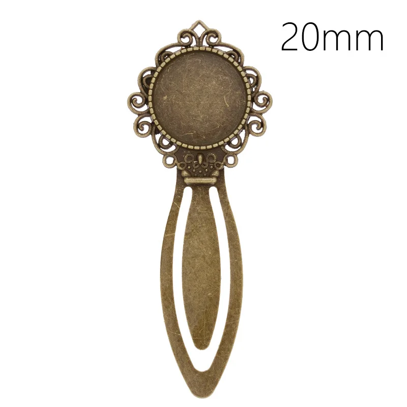 

Newest Metal Bookmark fit Glass Cabochon, Fashion Design Metal Bookmarks Office & School Supplies 8 cm Length-C4237