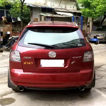 

UBUYUWANT For Mazda CX-7 CX7 Spoiler 2006-2014 ABS Plastic Rear Trunk Wing Spoiler Car Accessories