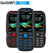 Дешевый мини внешний аккумулятор KUH T3 большой голос открытый ударопрочный мобильный телефон 2,4 дюймов двойной фонарик Быстрый циферблат прочный мобильный телефон