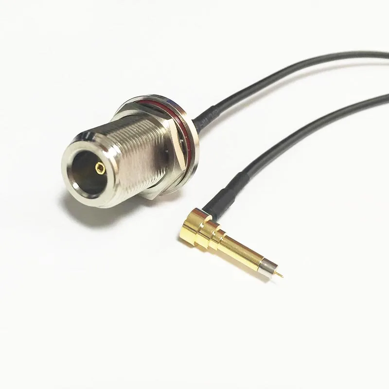 fabulatech virtual modem New Wireless Modem Wire N Female Jack Nut To MS156 Right Angle Connector RG174 Cable 20CM 8