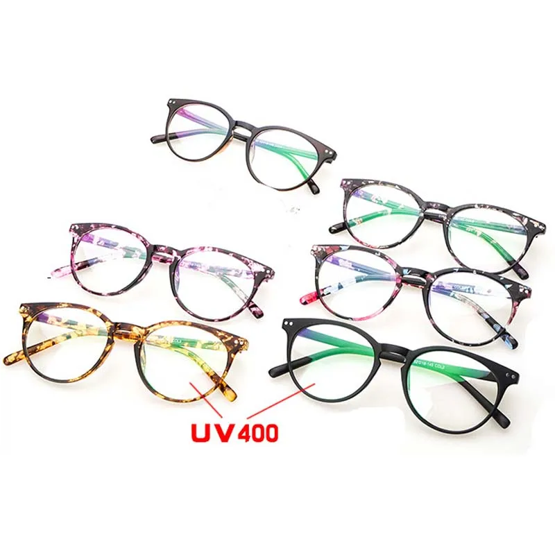 Модные очки прозрачная оправа для женщин Компьютерная оптика очки UV400 линзы Анти-усталость и анти-излучения ретро очки