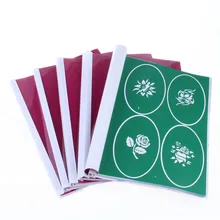 wholesale New Arrived 3 BOOKS Temporary Airbrush Tattoo Stencil Template New Booklet total 24 books(2223 Designs) can be choose