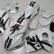 Кузов для Suzuki GSXR1300 1997-2007 белый черный обтекатель HAYABUSA 1999 Обтекатели Gsx 1300R 2001 без краски