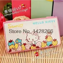 Hello Kitty Calcultor Cute Folding Solar Calculating Office Electronic Computer Calculadoras School Stationery Supplies As Gift