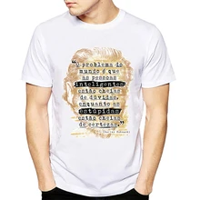 Чарльз Буковски футболка с круглым вырезом и короткими рукавами Harajuku Винтаж книга литературный поэт литературы крутая футболка