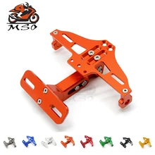 Универсальные мотоциклетные алюминиевые Кронштейн номерного знака держатель для yamaha XSR 700 ABS XSR 900 ABS YZF R1 mt-07 T-Max 530