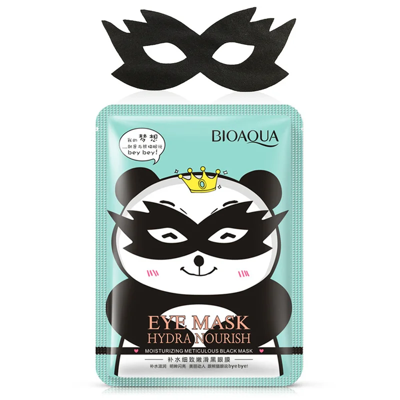 Патчи под глаза Black Panda увлажняющие маски от морщин и тёмных кругов припухлости