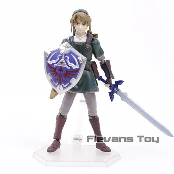 

Figma 320 Twilight Princess Link Ver.DX PVC Action Figure Toy Movable Model Figurine Collection