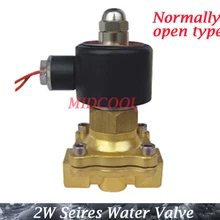 Де агуа Valvula Нормально открытый тип 2W040 серии ac 220 В 2W040-10H НЕТ 3/" Электромагнитный Клапан для воздуха воды нефти