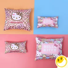 Хелло Китти, облегчение боли в спине, поясничная поддержка, подушка, подушка, мультфильм, милые девочки, дети, для офисного кресла, автокресла, домашний стул