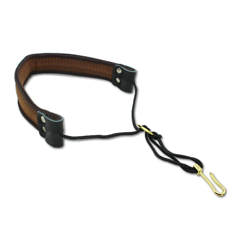 Professional design metal stent PU Leather Tenor /Soprano/ Alto Sax