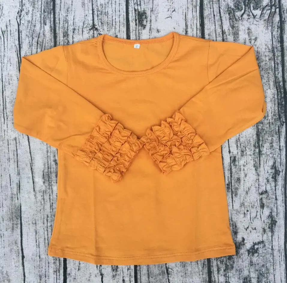 Wholesale Girls Cute T Shirt Breathable Children Custom tight Triple