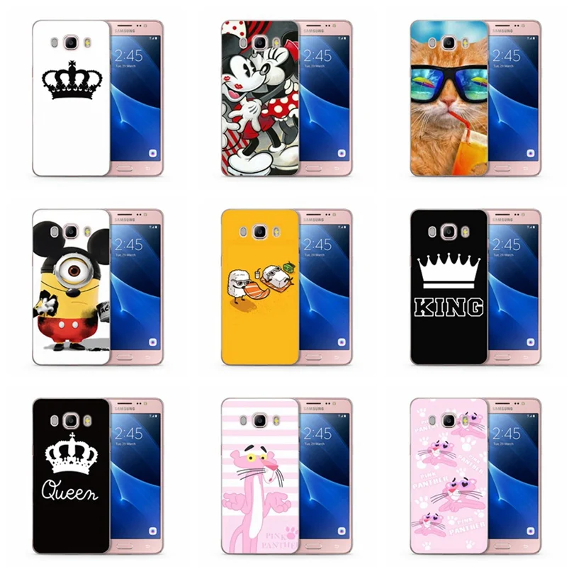 Роскошный чехол из ТПУ для Samsung Galaxy A3 A5 2016 2017 prime J1 J2 J3 J5 J7 цветной мягкий крутой