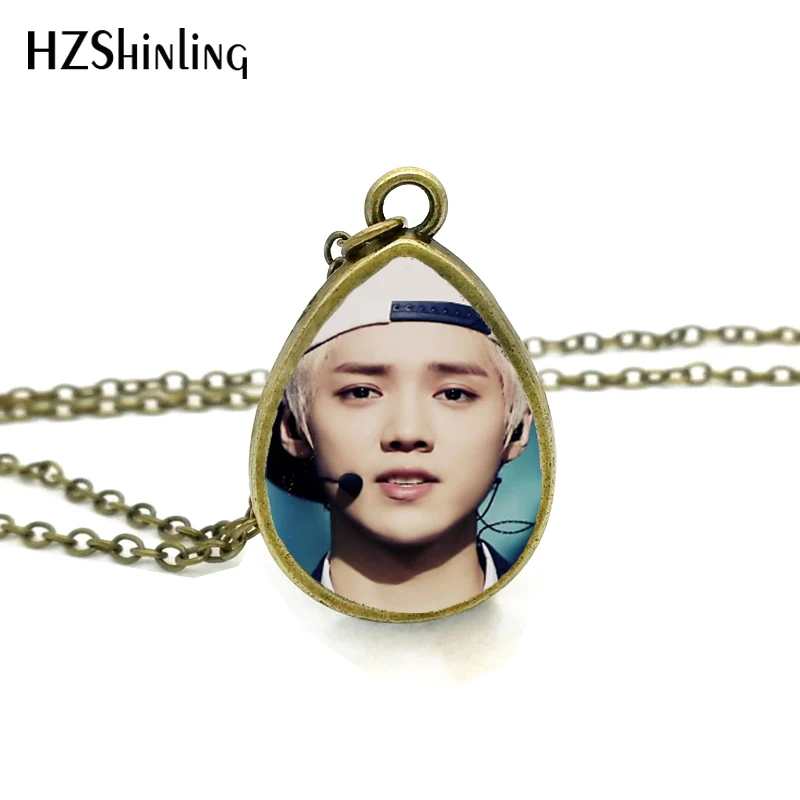 Buy 2017 New EXO Necklace Kpop Star Jewelry Tear Drop