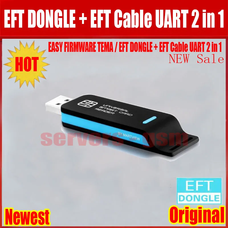 Новейший Простой прошивки TEMA/EFT ключ+ кабель EFT UART 2 в 1