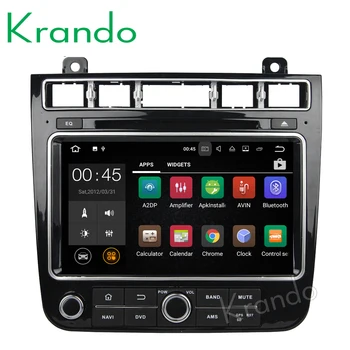 

Krando 8" Android 8.0 car navigation multimedia system for VW touareg 2015+ audio radio gps dvd player WIFI 3G DAB+