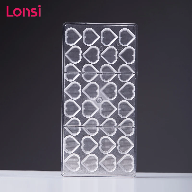 

LONSI Heart Shape Series Chocolate Mould Cake Decorating Tools Cookie Cutter Fondant Cake Chocolate Candy Decorating Tools