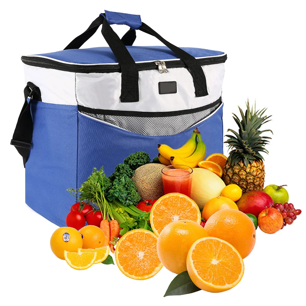 

34L Large Oxford Thermal Insulation Package Picnic Portable Container Bags The Plant Package Food Insulated Bag Cooler Bags