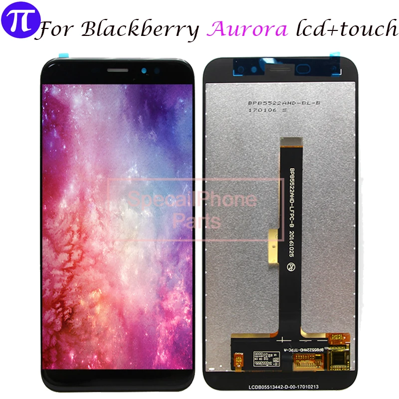 

5.5" lcd For Blackberry Aurora LCD Display Touch Screen Digitizer Assembly For BlackBerry Aurora LCD screen Replacement parts