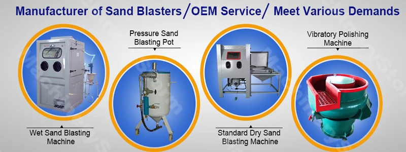 sand blasting machine details