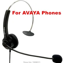 Монофоническая гарнитура с микрофоном телефонная гарнитура для AVAYA 2401 2402 2420 4601 4602 4620 4621 4625
