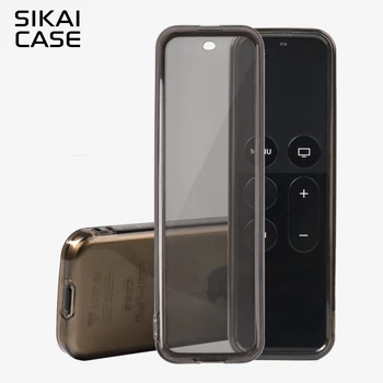 

SIKAI For Apple TV 4th Remote Control Case Protective TPU Cover For Apple TV 4 Smart TV Remote Control Skin With Free Lanyard
