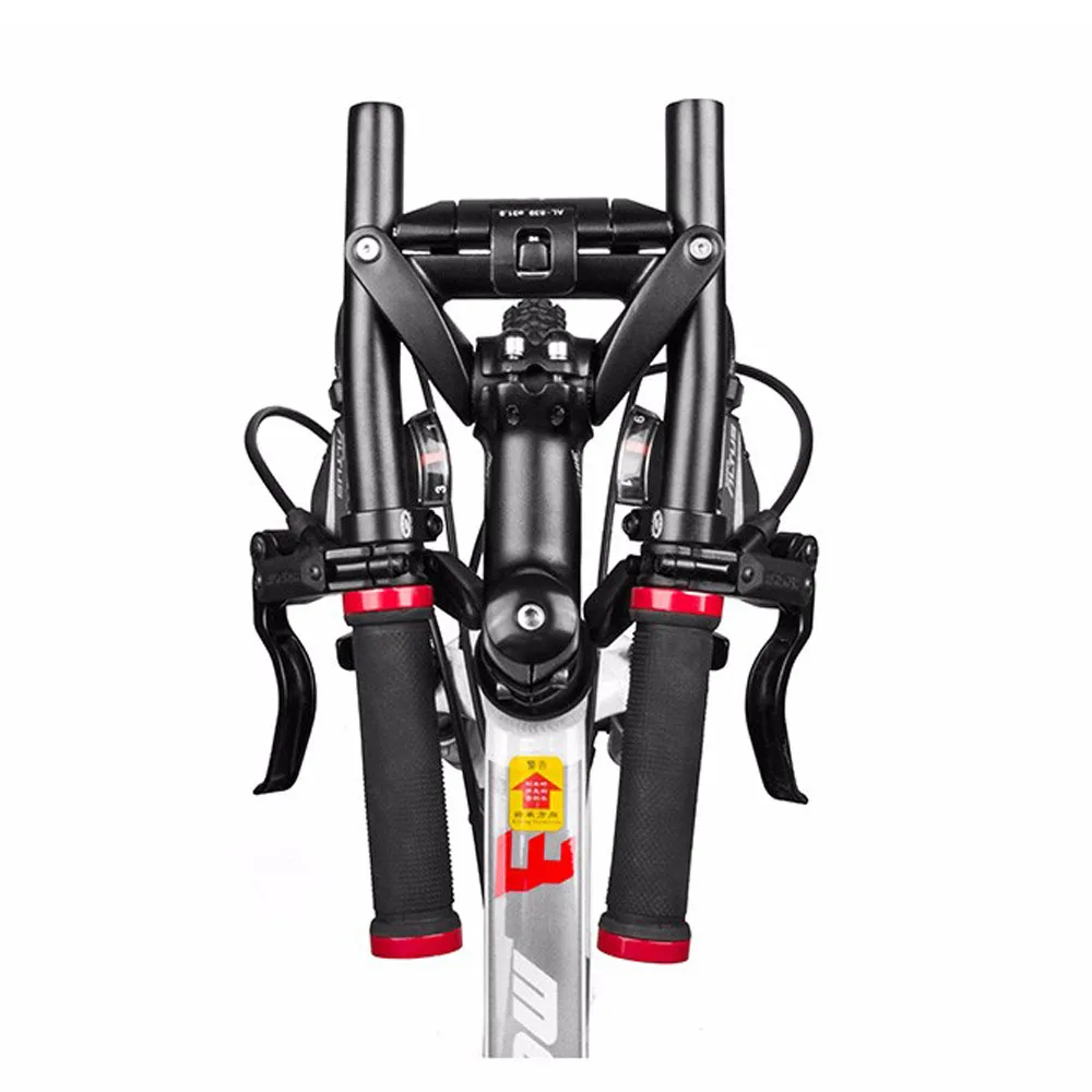 

Cycling adjustable Fixe Fixed gear bike handlebar Foldable Handle bar 25.4mm quick release QR ergotec folding Rest TT handlebar