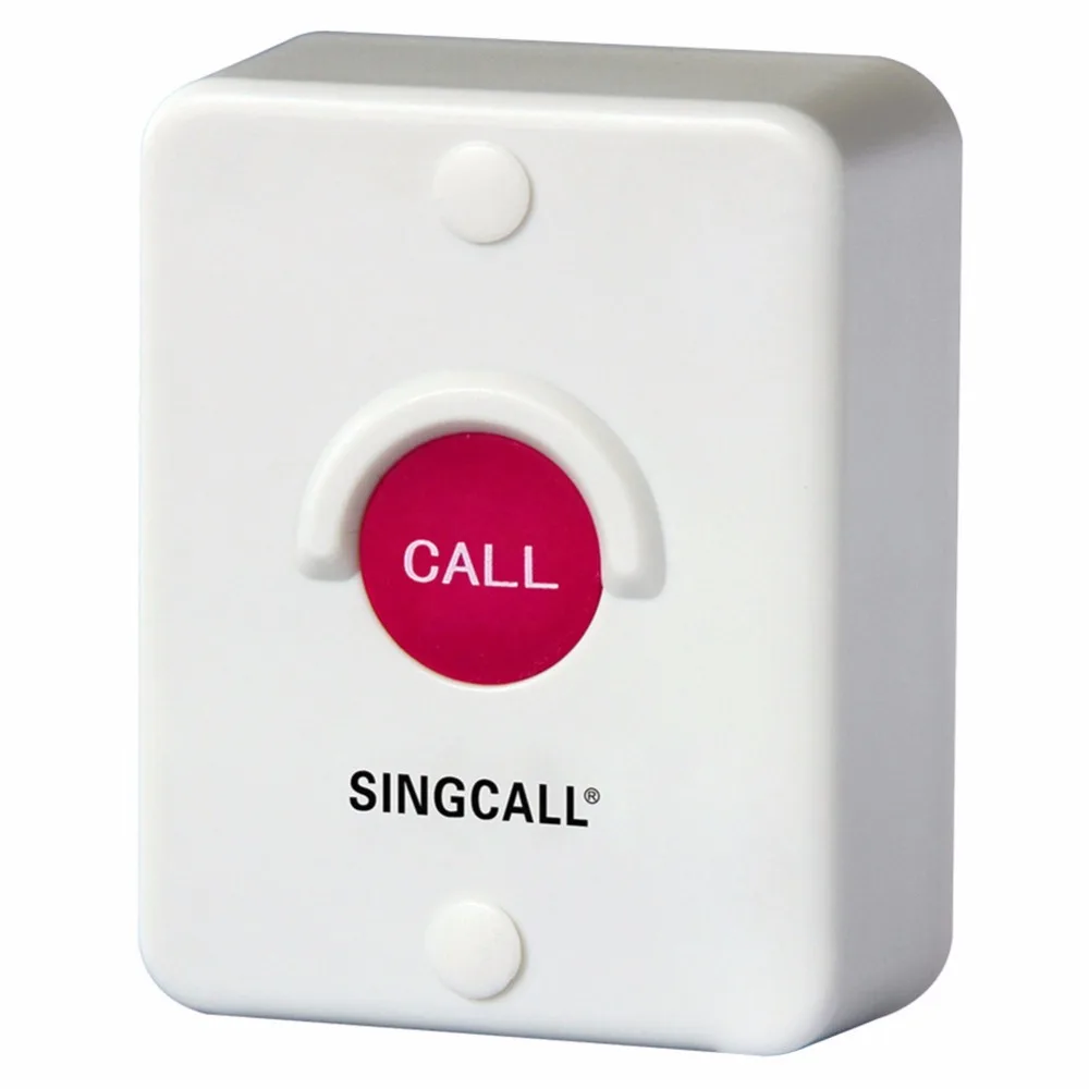 SINGCALL. Беспроводной сервис вызова, гостиничная система, может быть зафиксирована на стене, упаковка из 5 шт. пейджеров и 1 шт. Дисплей приемник