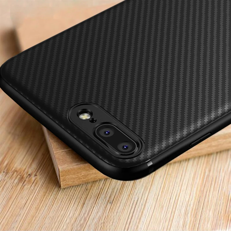 

Carbon Fiber Case for iphone Xs Max iphone 7 8 Plus 5 5s SE Soft Luxury Case for iphone 6 6s Plus iphone 8 XR X Silicone Cover