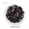 Best Buy Euro-Lock Hair-Extensions Micro-Rings Links-Beads 6mm 1000pcs for Stick I-Tip 3--Dark ABNKDVr3