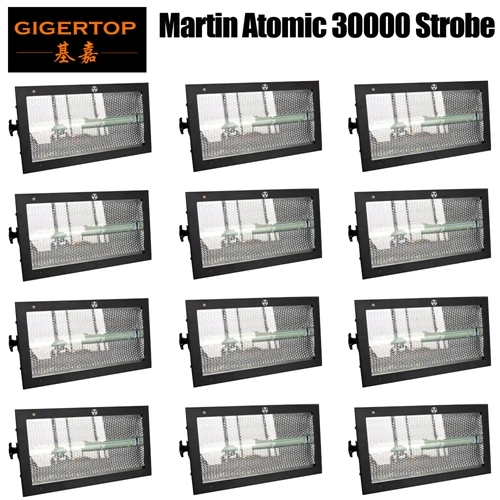 TIPTOP Atomic 3000 светодиодный Strobe Light DMX512 Управление 228x3 W белый светодиодный s 64x0,2 w RGB подсветкой лазерный свет Par свет шайбы стены - Цвет: 12