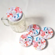 4 шт./лот для питья из кувшинов и стаканов крышки, металлические крышки с соломенными отверстиями для банки Мейсона, питьевые металлические крышки для банок для соломинки Поддержка оптом