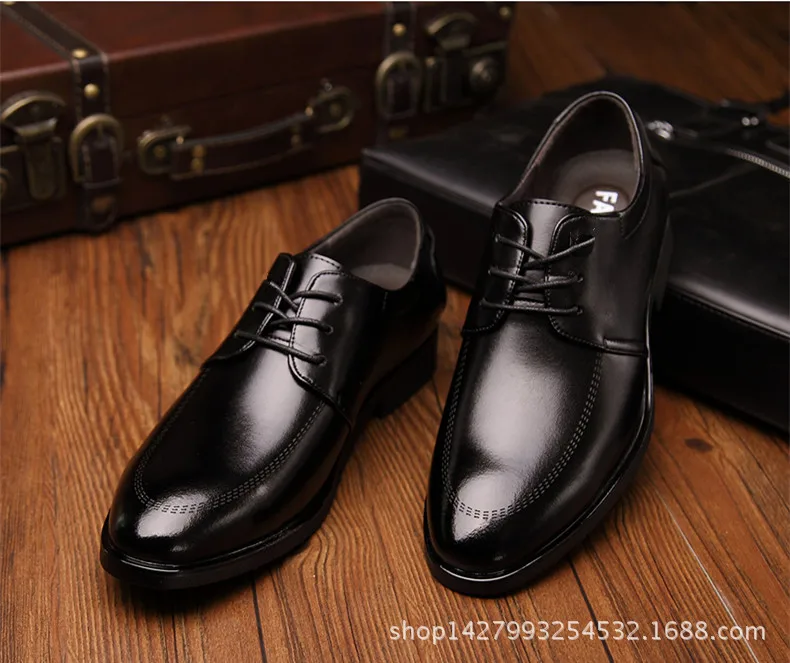 Mazefeng/Новинка года; Мужская официальная обувь; мужские туфли-оксфорды из натуральной кожи; итальянские модельные туфли; мужские свадебные туфли; кожаные туфли на шнуровке
