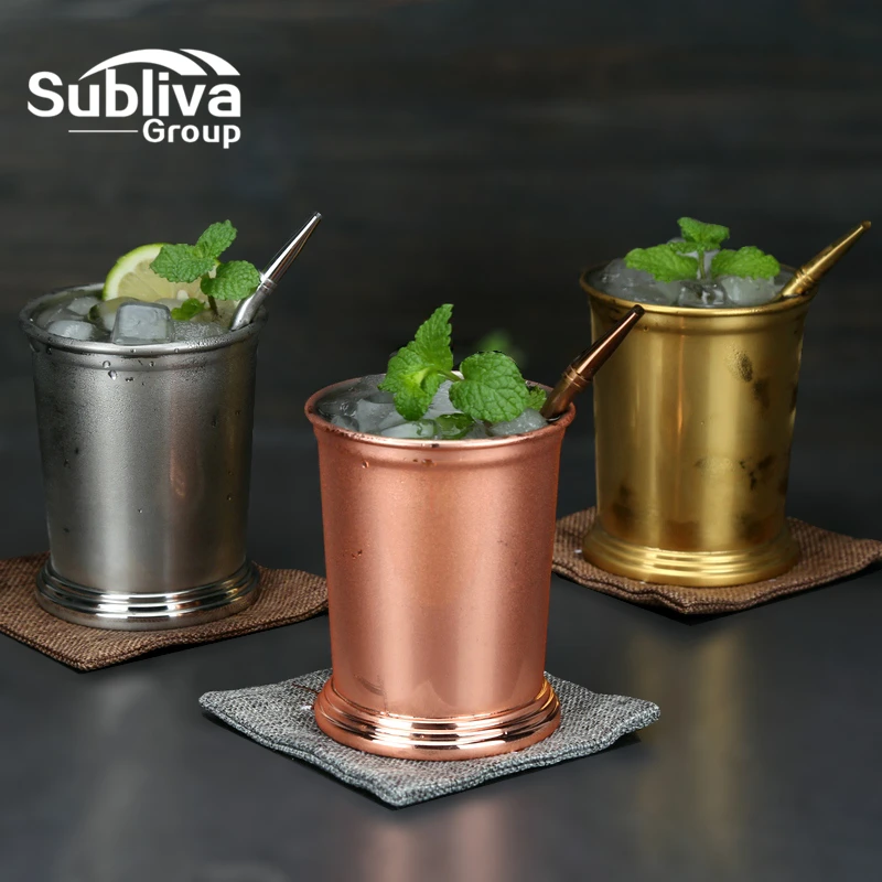 Мятная кружка Julep Коктейльная из нержавеющей стали для смешанных напитков