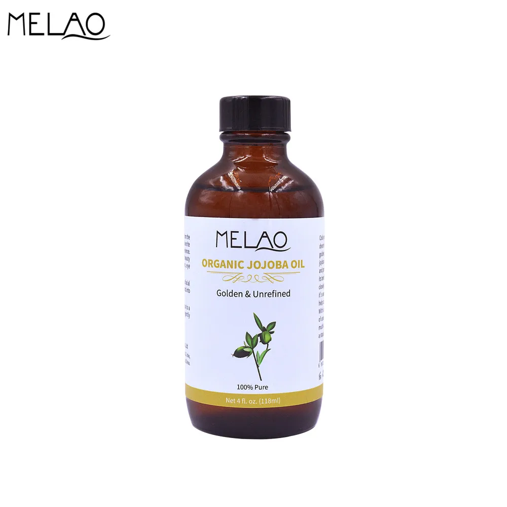 Harga Melao 100% Minyak Esensial Murni Alami Jojoba Oil untuk Perawatan Kulit Organik Rambut Murni Cold Pressed 118 Ml O