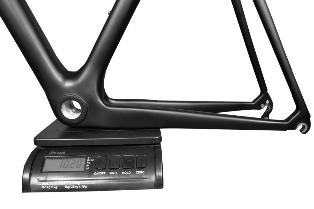Clearance Light weight T1000 UD matte/glossy carbon road bicycle frame racing bike frame Mechanical/Di2 (logo,available) 4
