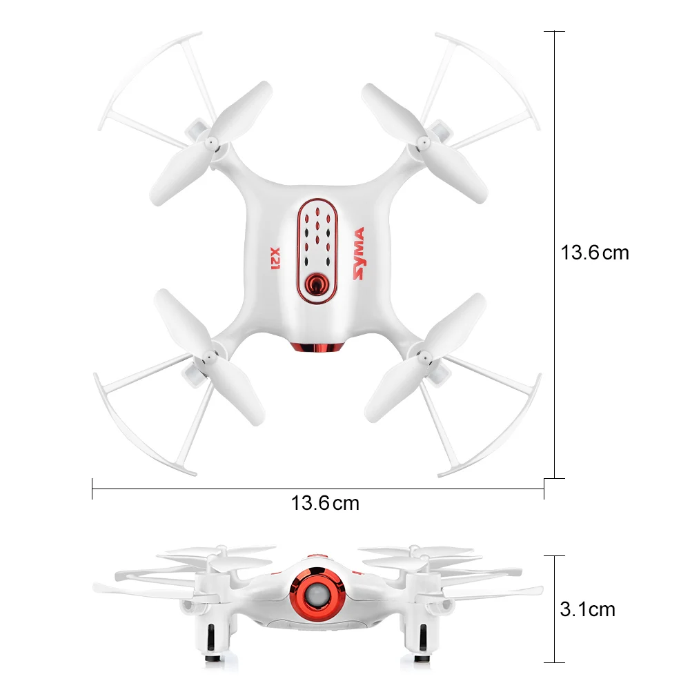 Квадрокоптер Syma X21 Радиоуправляемый 2017G 4 канала с безголовым режимом
