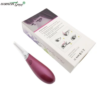 

20PCS/LOT Intelligent Temperature Control Safety Women Eyelashes Curling Tools Mini Electric Heated Eyelash Curler Iron