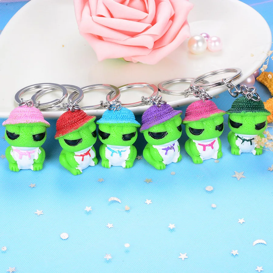 Super Cute Frog Baby Keychain Pendant For Bag Handbag Purse Backpack