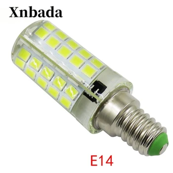 

Led Lamp 5730SMD E14 Led Con Bulb 80Leds Led Silicone Lamp Led Spotlight light Cryst Dimmable Light AC110V/220V Free Shipping