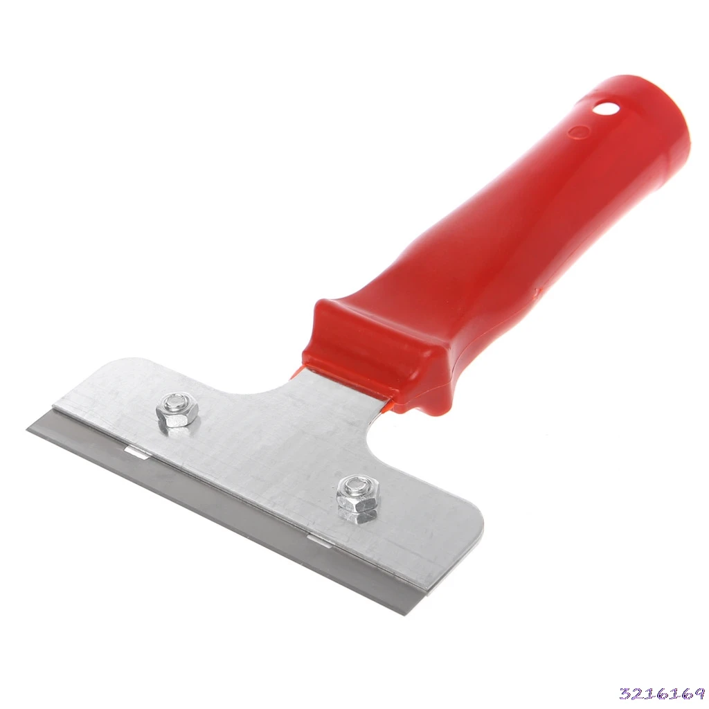 155x99mm Paint Decorating Tool Blade Scraper Plastic Handle Knife