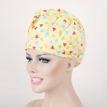 2015 limitado en el Tiempo de Las Mujeres Tejidas de Algodón Bata De Laboratorio Uniformes Hospital Mujeres Ss2015 Nueva Mickey Imprimir Gorro Quirúrgico Mujer Médico