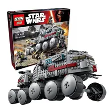 933Pcs LEPIN 05031 Star Wars Clone Turbo Tank 75151 Building Blocks Compatible with 75151 STAR WARS Toy 05031 Boys Toys Gift