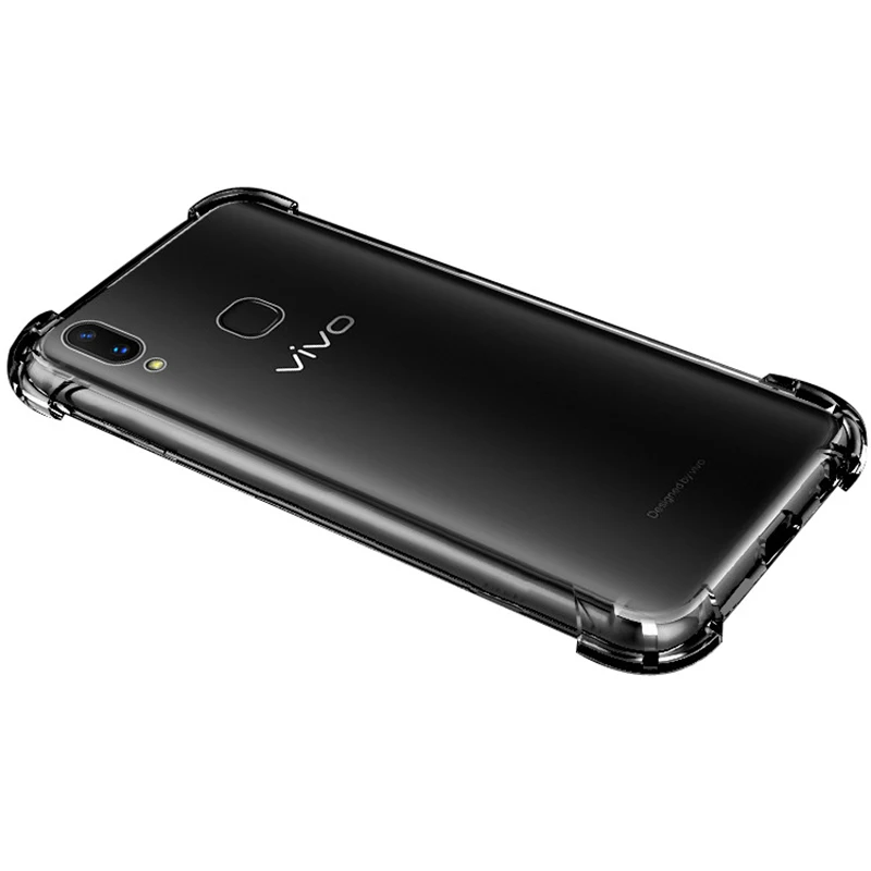 

Clear Soft TPU Air Cushion Case For VIVO X27 X23 X21i X20 Pro Plus V15 V11 Y17 Y97 Y95 Y93 V9 Y83 Z5X IQ00 neo Shockproof Cover